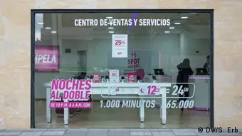Handy-Geschäft in Bogotá