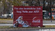 ما حقيقة شعار كوكا كولا المناهض لحزب البديل من أجل ألمانيا؟