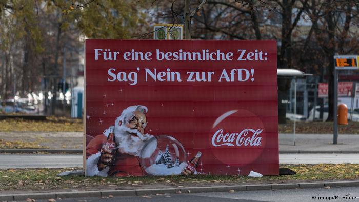 Fake anti-AfD ad