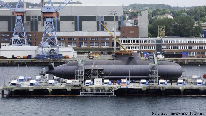 Deutschland Waffenproduktion & Waffenexport | ThyssenKrupp U-Boot Werft in Kiel
