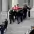 USA Begräbnis George H.W. Bush Senior l Transport vom US-Capitol zur Trauerfeier