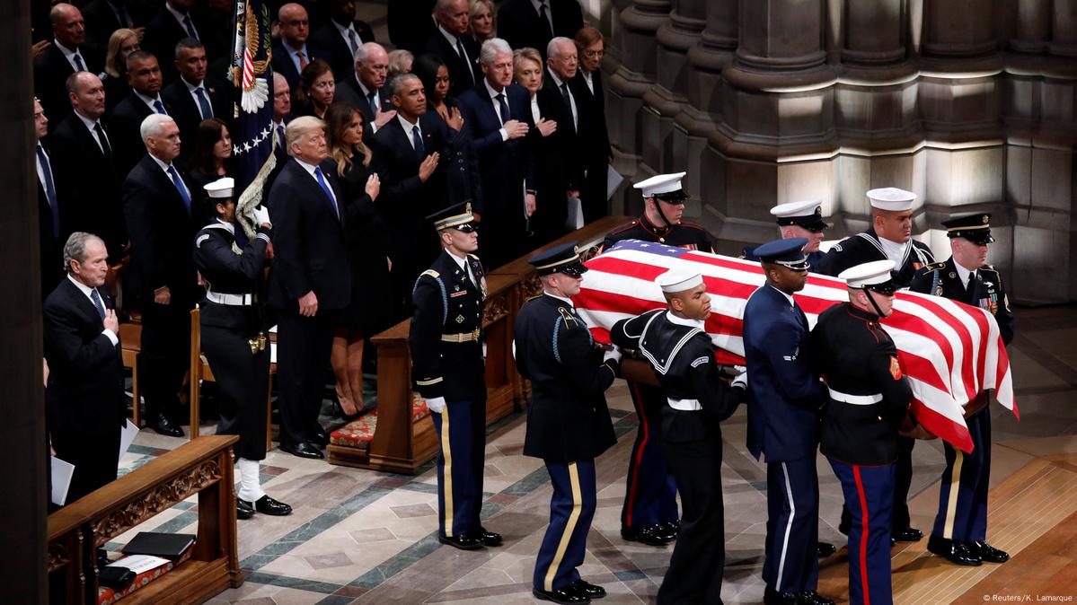 World leaders pay last respects to George H.W. Bush – DW – 12/05/2018