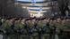 Kosovo soldiers at independence anniversary parade Kosovo soldiers at independence anniversary parade