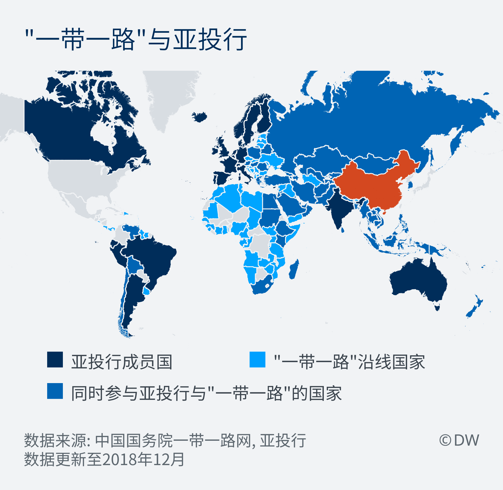 Infografik Chinas Wirtschaftsinitiativen ZH
