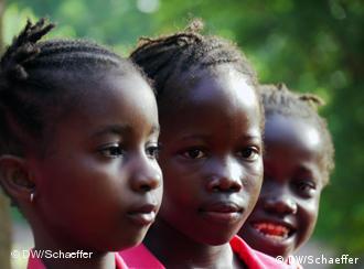 Young children in Freetown, Sierra Leone