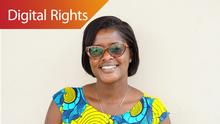 Vivian Affoah, Senior Programme Officer for Freedom of Expression Media Foundation for West Africa (MFWA) in Accra, Ghana (DW/J. Endert)