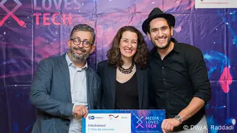 DW Akademie Preisverleihung Wettbewerb Media Loves Tech