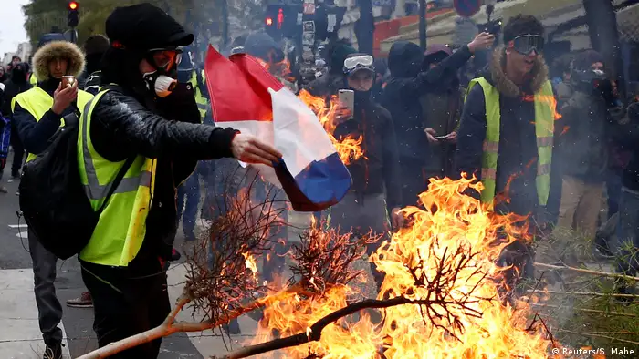 Paris Gelbwesten Protest (Reuters/S. Mahe)