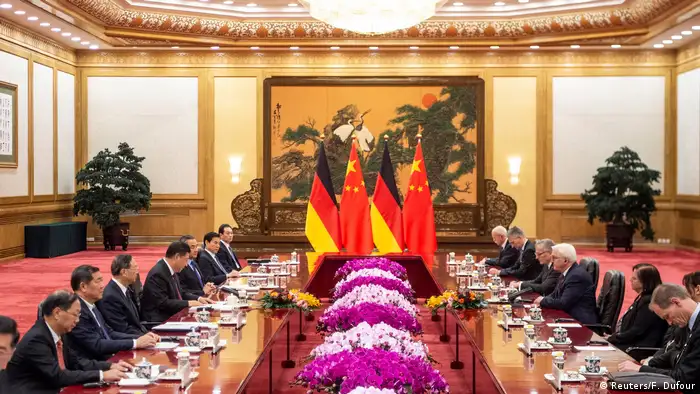 China Xi Jinping, Präsident & Bundespräsident Steinmeier in Peking