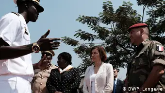 Zentralafrikanische Republik Bangui Besuch Florence Parly