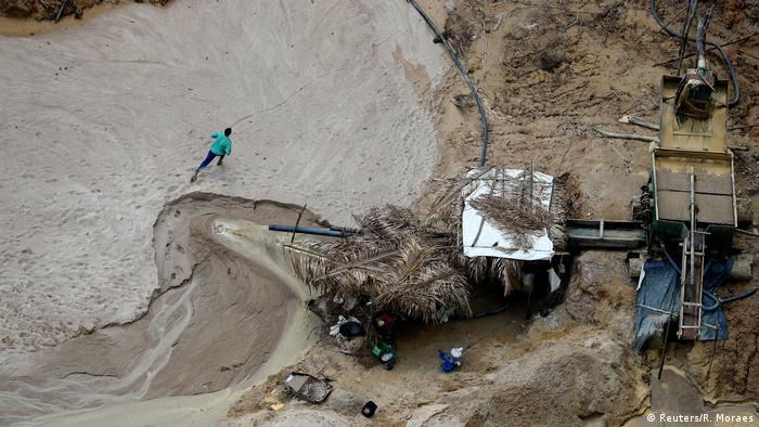 Bildergalerie Brasilien Amazonas Einsatz gegen illegale Minen (Reuters/R. Moraes)