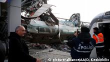 سبعة قتلى وعشرات المصابين في حادث قطار بالعاصمة التركية أنقرة