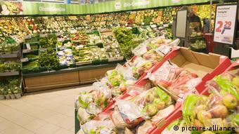 Φρούτα και λαχανικά σε γερμανικό σουπερμάρκετ 