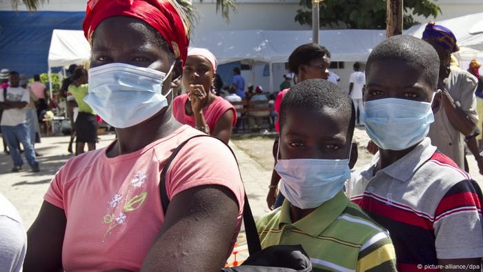 UN rechnen in Haiti mit 200 000 Cholerakranken
