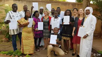 Medientraining der DW Akademie in Burkina Faso zum Thema Vielfalt leben, Toleranz lieben – über Kommunikation Radikalisierung vorbeugen