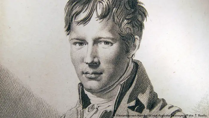 Alexander von Humboldt, Auguste Desnoyers (Künstler) nach Francois Gerard, Kupferstich, 1805