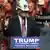 USA West Virginia Charleston - Trump trägt Arbeiterhelm bei Rally
