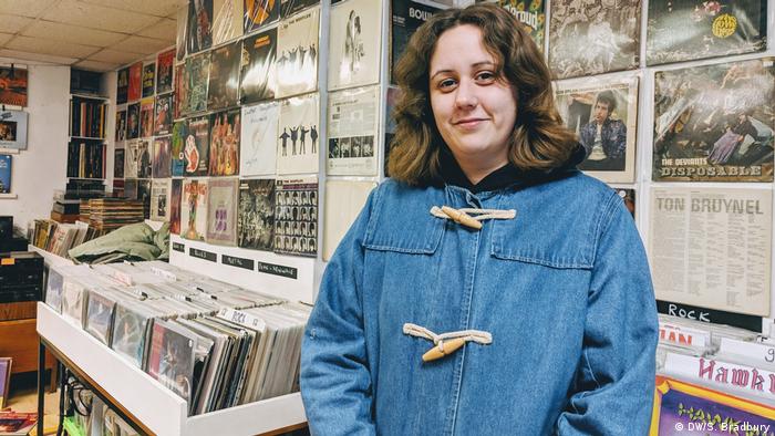 Lucy Monks, owner of a record store in Ramsgate