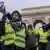Акция протеста "желтых жилетов" в Париже 15 декабря