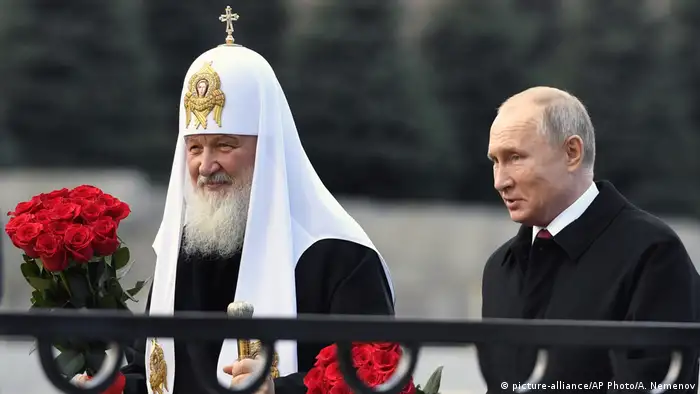 Патріарх РПЦ Кирил і президент РФ Володимир Путін