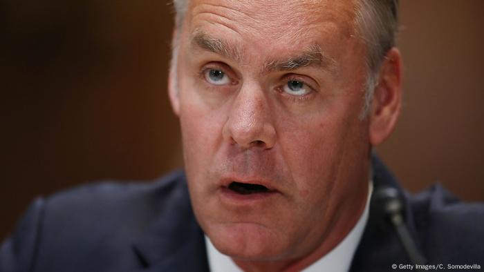 U.S. Interior Secretary Ryan Zinke testifies before the Senate Appropriations Committee's Interior, Environment, and Related Agencies Subcommittee