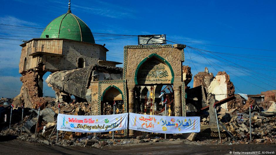 Wiederaufbau der Moschee in Mossul begonnen DW 16.12.2018