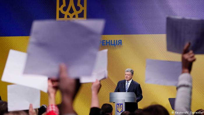 Ukraine Kiew PK Präsident Petro Poroschenko