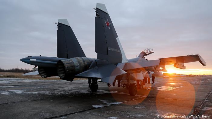 A Russian Sukhoi Su-30SM