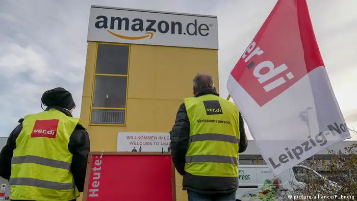 Verdi ruft erneut zu Streiks bei Amazon auf