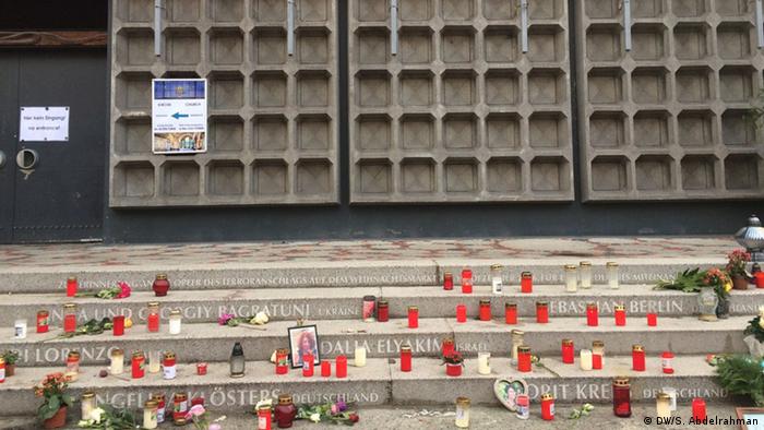 Spomenik žrtvama terorističkog napada u Berlinu 19.12.2016.