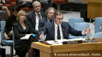 Treffen UN-Sicherheitsrat | Präsident von Serbien Aleksandar Vucic