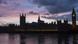 Sunset behind Houses of Parliament in London Sunset behind Houses of Parliament in London