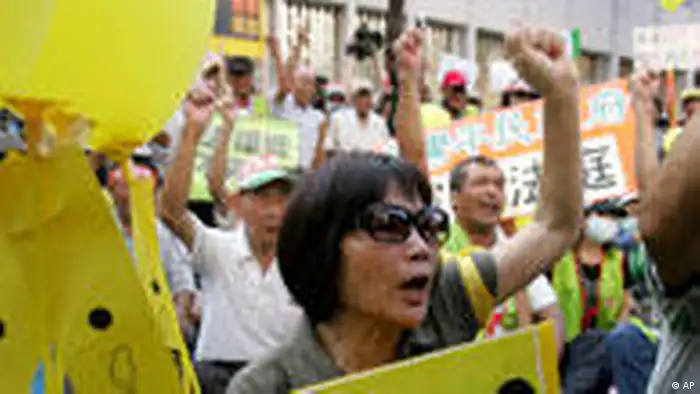 Proteste Taiwan Chen Shui-bian Ex-Präsident