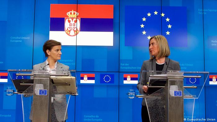 Premijerka Srbije Brnabić i EU povjerenica Mogherini