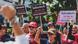 Thailand "Red Shirt" Demonstranten in Pattaya Thailand "Red Shirt" Demonstranten in Pattaya