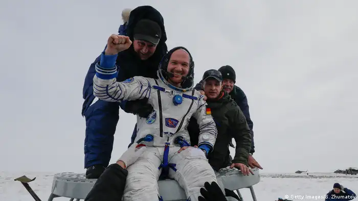 Alexander Gerst Landung ISS