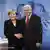 Kanzlerin Merkel und Kanzlerkandidat Steinmeier (Foto: dpa)