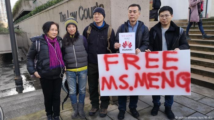Kanada, Vancouver: Proteste zur Freilassung von Meng Wanzhou