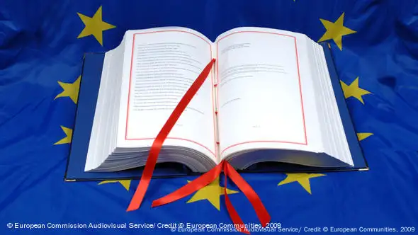 Lissabon-Vertrag (Foto: European Commission Audiovisual Service/ Credit © European Communities, 2009)