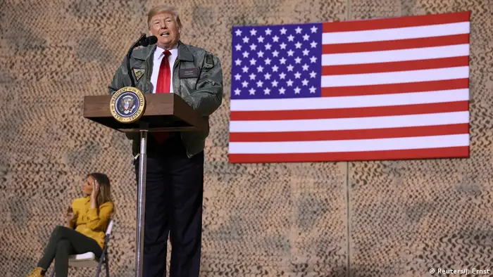 Trump besucht US-Truppen im Irak