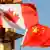 China Kanadische und Chinesische Flagge