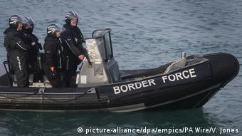 H βρετανική θαλάσια συνοριοφυλακή