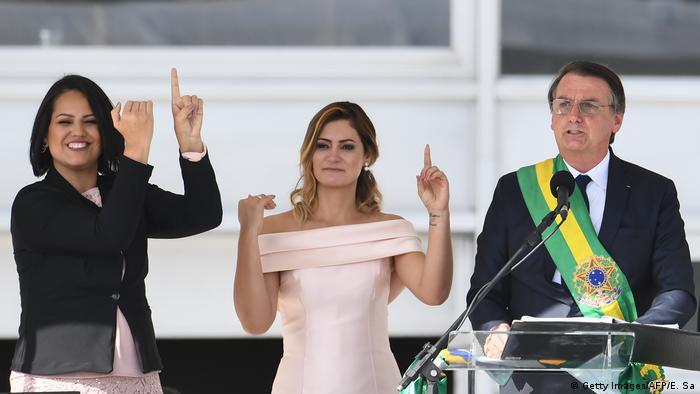  Brasilien | Amtseinführung Jair Bolsonaro (Getty Images/AFP/E. Sa)