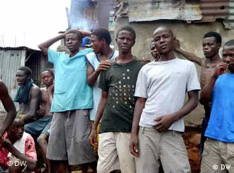 Enfants de la rue en Sierra Léone