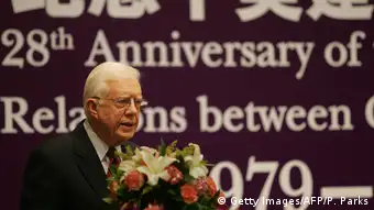 China 2007 Gedenkveranstaltung Beziehungen USA-China | Jimmy Carter, ehemaliger US-Präsident