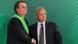Jair Bolsonaro ao lado de Paulo Guedes Jair Bolsonaro ao lado de Paulo Guedes