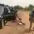 Niger Paramilitäreinheit der Polizei bei Übung