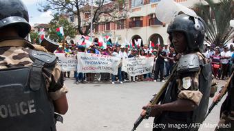 Madagascar avait été secoué par des manifestations lors des élections en 2019. Madagascar avait été secoué par des manifestations lors des élections en 2019.
