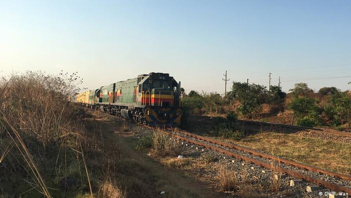 The Tazara train in Tanzania