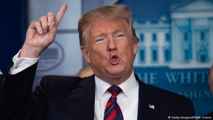 Washington Trump Statement Shut Down (Getty Images/AFP/N. Kamm)